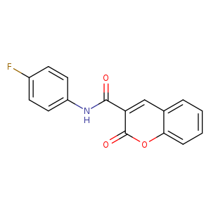 N3-(4-fluorophenyl)-2-oxo-2H-chromene-3-carboxamide