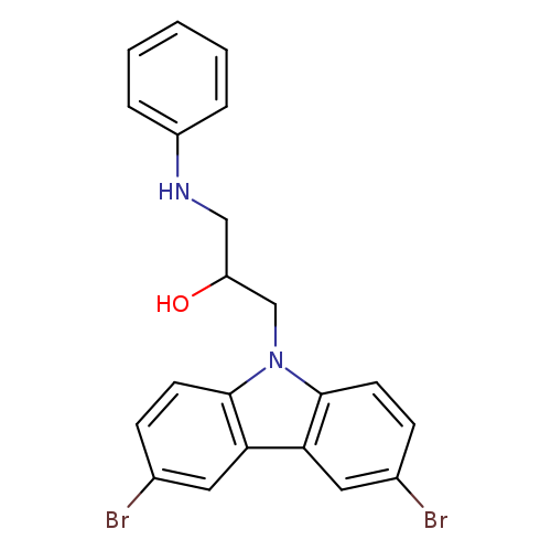 3,6-Dibromo-α-[(phenylamino)methyl]-9H-carbazole-9-ethanol