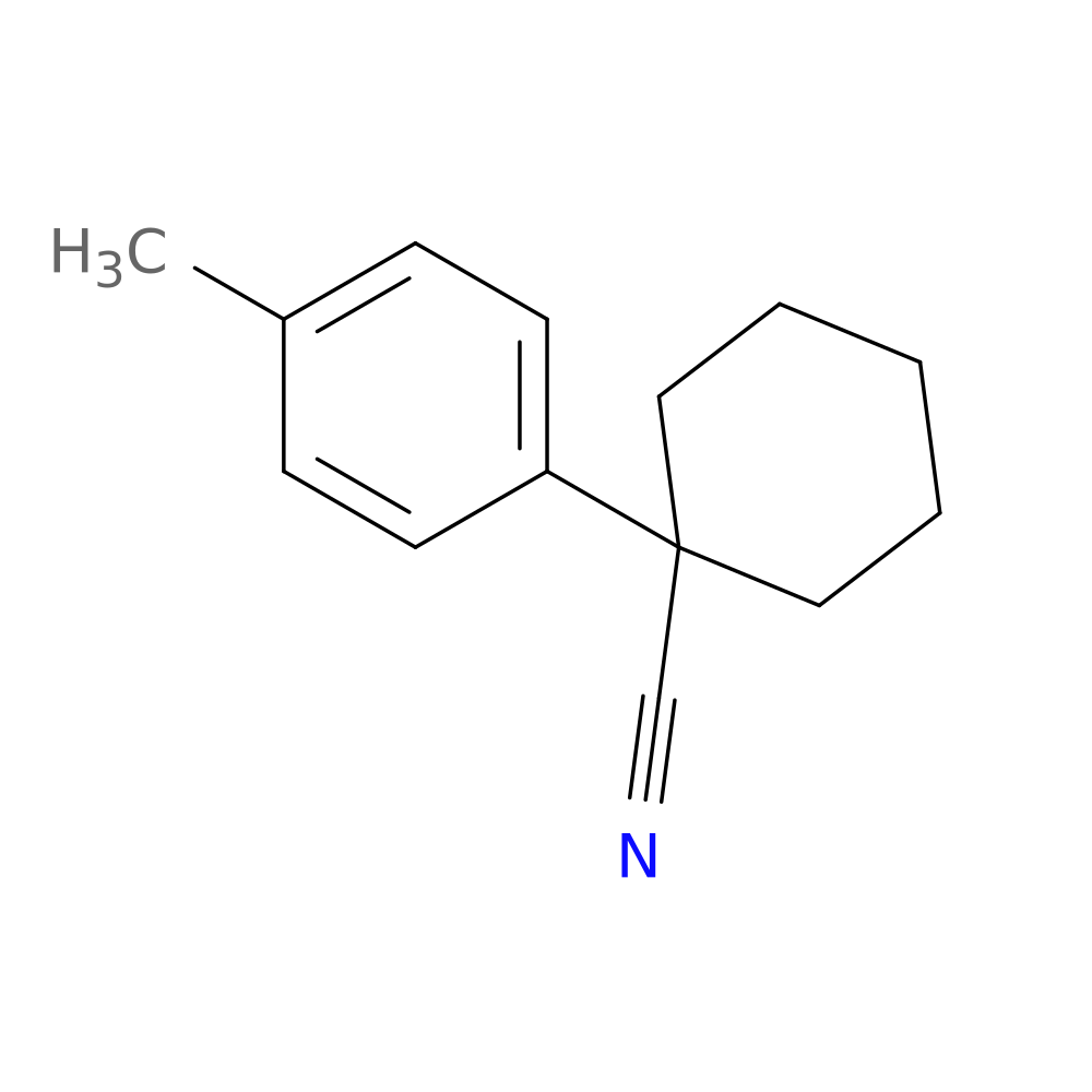 1-(p-Tolyl)cyclohexanecarbonitrile