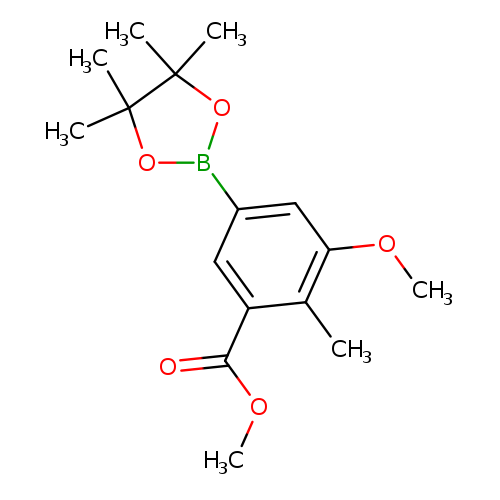 3-Methoxy-5-methoxycarbonyl-4-methylphenylboronic acid, pinacol ester