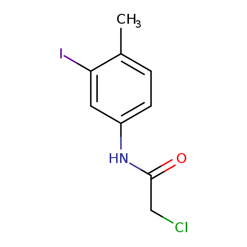 2-chloro-N-(3-iodo-4-methylphenyl)acetamide