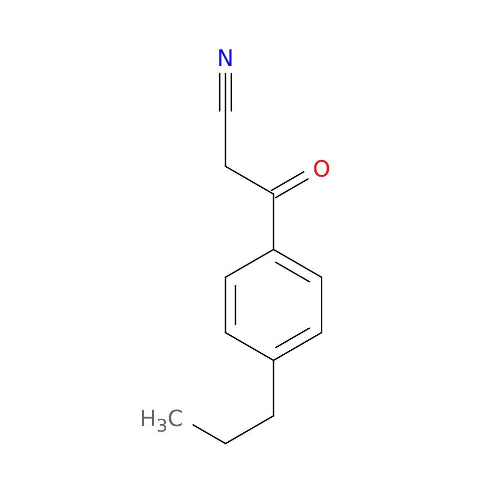 4-n-Propylbenzoylacetonitrile