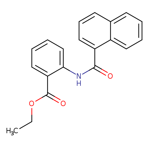 ethyl 2-(1-naphthoylamino)benzoate