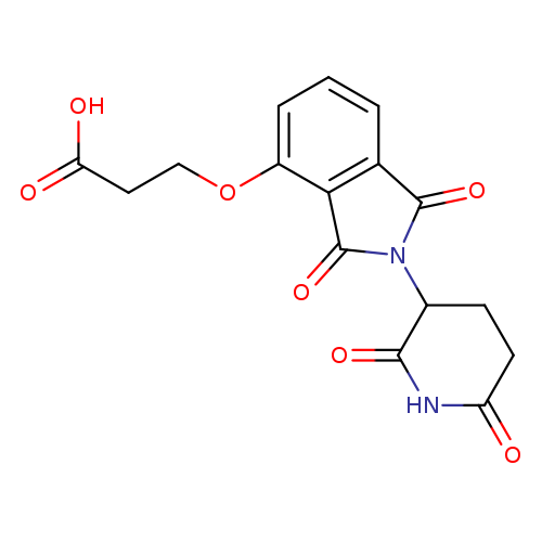 3-{[2-(2,6-dioxopiperidin-3-yl)-1,3-dioxo-2,3-dihydro-1H-isoindol-4-yl]oxy}propanoic acid