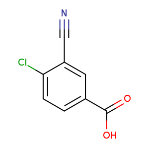 4-Chloro-3-cyanobenzoic acid