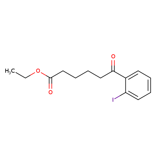 Ethyl 6-(2-iodophenyl)-6-oxohexanoate