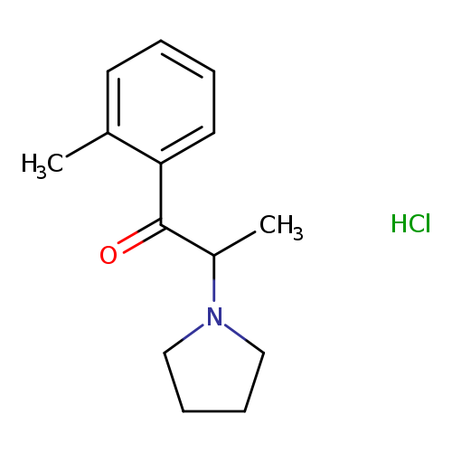 2-(pyrrolidin-1-yl)-1-(o-tolyl)propan-1-one,monohydrochloride
