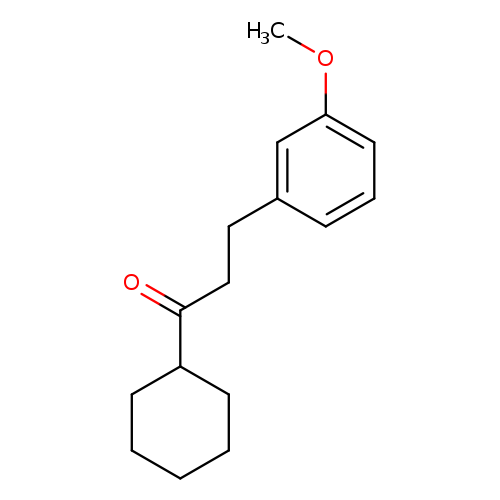 Cyclohexyl 2-(3-methoxyphenyl)ethyl ketone