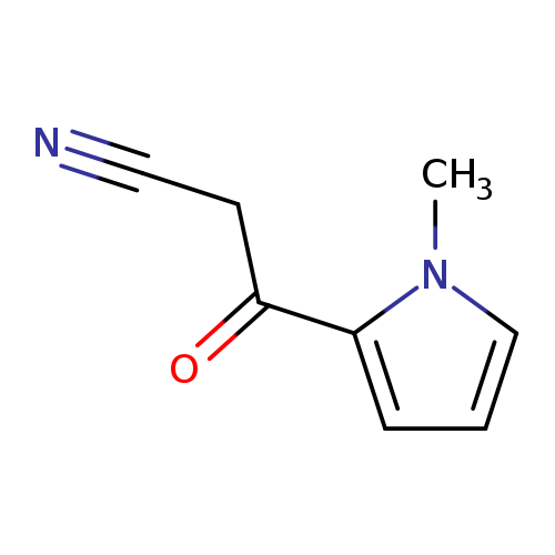 3-(1-Methyl-1H-pyrrol-2-yl)-3-oxopropanenitrile