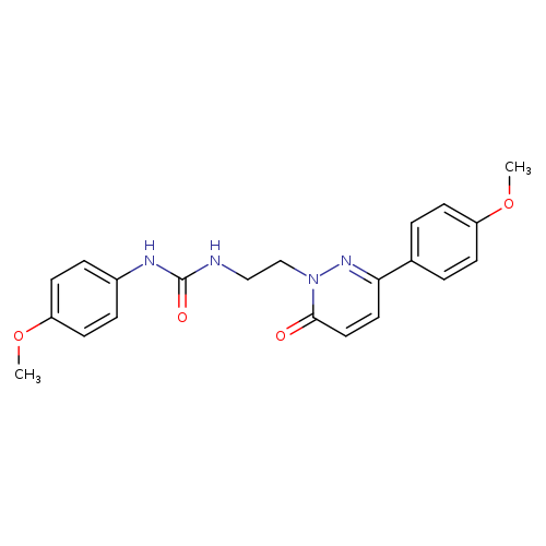 1-(4-methoxyphenyl)-3-{2-[3-(4-methoxyphenyl)-6-oxo-1,6-dihydropyridazin-1-yl]ethyl}urea
