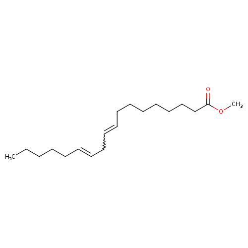 9,12-Octadecadienoic acid, methyl ester, (9Z,12E)-