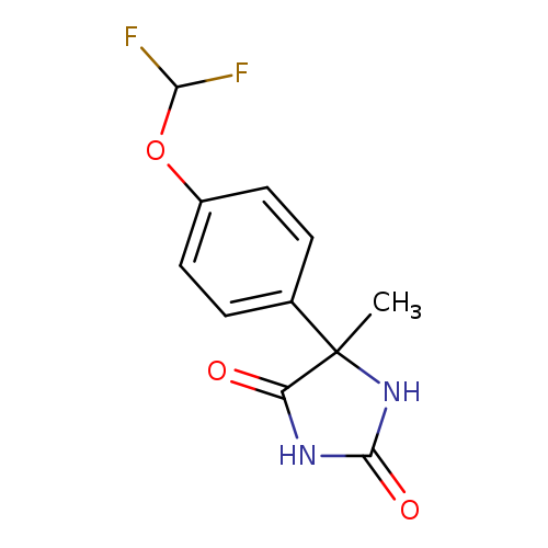 5-[4-(difluoromethoxy)phenyl]-5-methylimidazolidine-2,4-dione