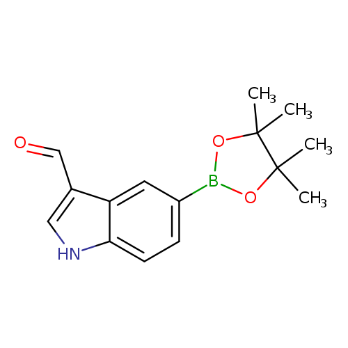 5-(tetramethyl-1,3,2-dioxaborolan-2-yl)-1H-indole-3-carbaldehyde