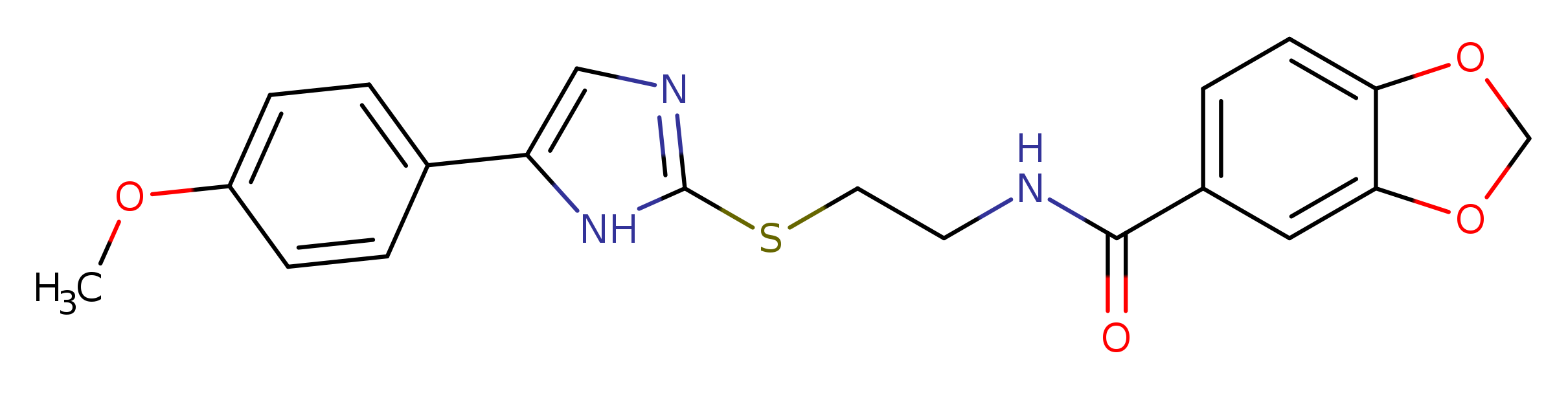 N-(2-{[5-(4-methoxyphenyl)-1H-imidazol-2-yl]sulfanyl}ethyl)-2H-1,3-benzodioxole-5-carboxamide