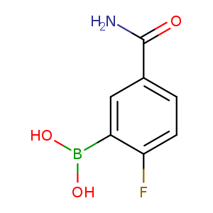 5-Carbamoyl-2-fluorobenzeneboronic acid