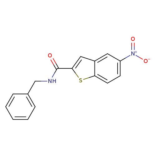 N-benzyl-5-nitro-1-benzothiophene-2-carboxamide