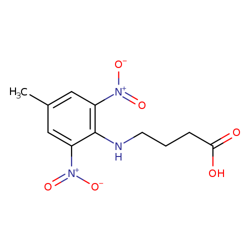 4-[(4-methyl-2,6-dinitrophenyl)amino]butanoic acid