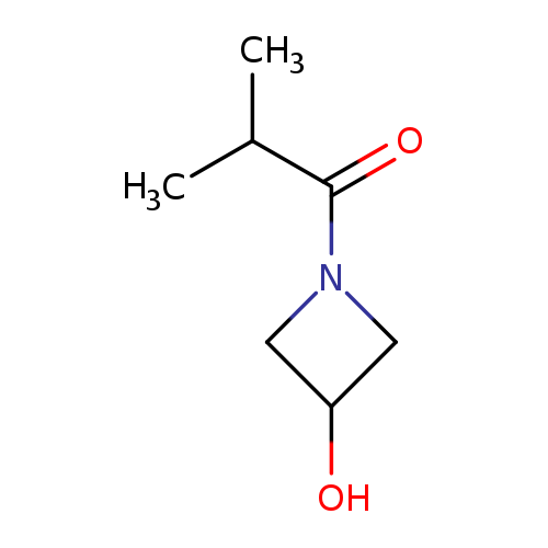 1-(3-Hydroxyazetidin-1-yl)-2-methylpropan-1-one