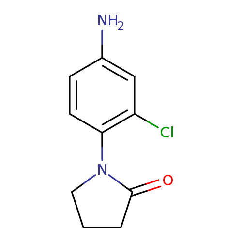 1-(4-amino-2-chlorophenyl)pyrrolidin-2-one