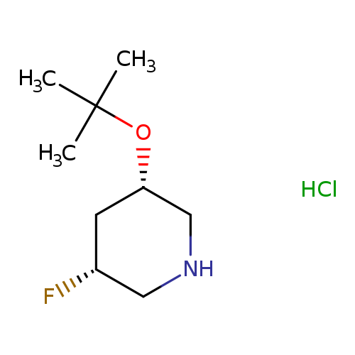 (3S,5R)-3-(tert-butoxy)-5-fluoropiperidine hydrochloride