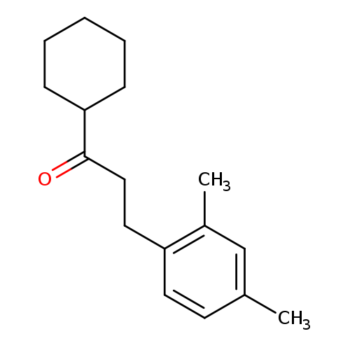 Cyclohexyl 2-(2,4-dimethylphenyl)ethyl ketone