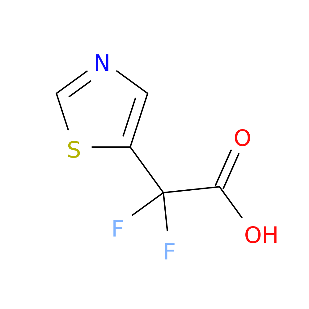 2,2-Difluoro-2-(thiazol-5-yl)acetic acid