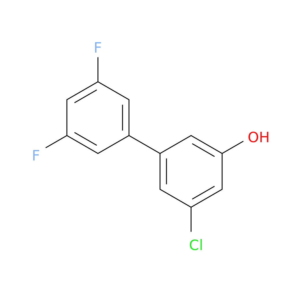 3-Chloro-5-(3,5-difluorophenyl)phenol