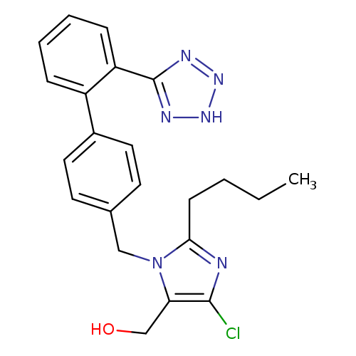 2-Butyl-4-chloro-1-[[2'-(2H-tetrazol-5-yl)[1,1'-biphenyl]-4-yl]methyl]-1H-imidazole-5-methanol