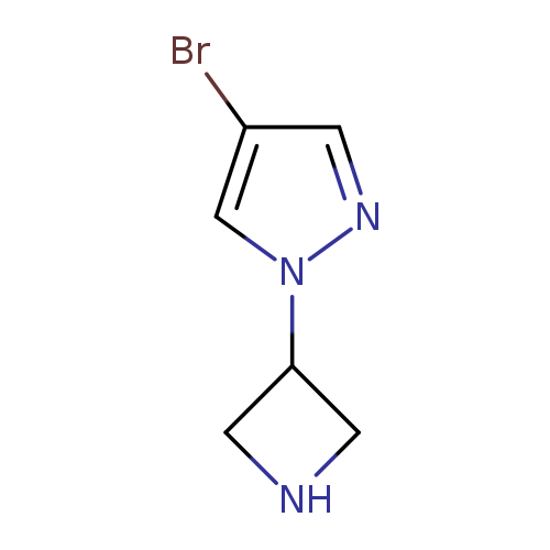 1-(azetidin-3-yl)-4-bromo-1H-pyrazole