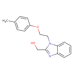 (1-[2-(4-Methylphenoxy)ethyl]-1h-benzimidazol-2-yl)methanol