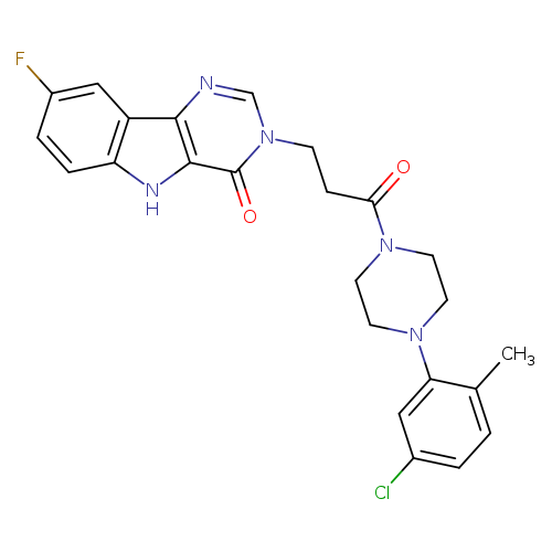 3-{3-[4-(5-chloro-2-methylphenyl)piperazin-1-yl]-3-oxopropyl}-8-fluoro-3H,4H,5H-pyrimido[5,4-b]indol-4-one