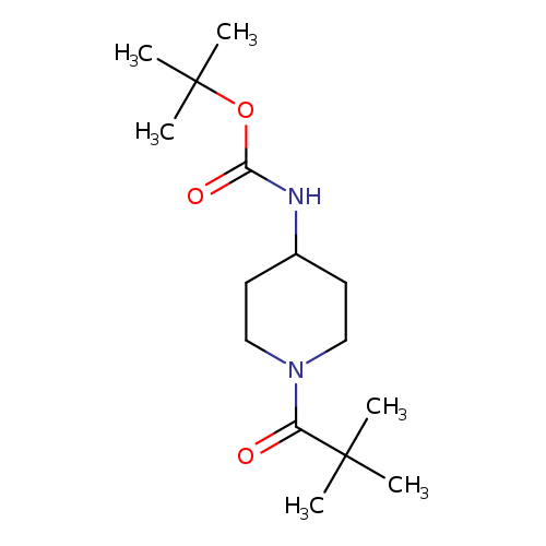 4-(N-BOC-Amino)-1-(pivaloyl)piperidine