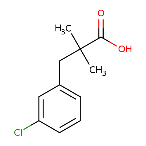 3-(3-Chlorophenyl)-2,2-dimethylpropanoic acid