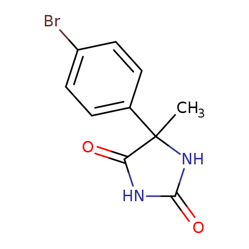5-(4-Bromophenyl)-5-methylimidazolidine-2,4-dione