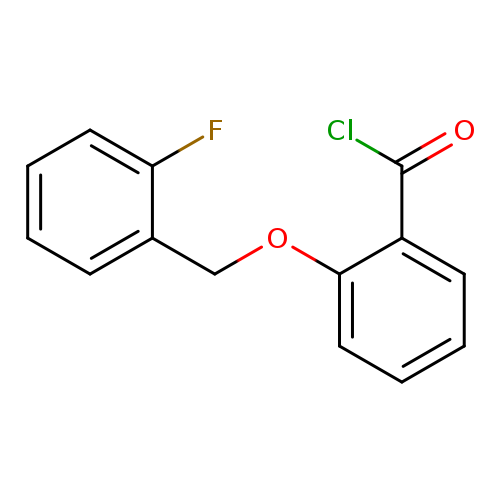 2-[(2-Fluorobenzyl)oxy]benzoyl chloride
