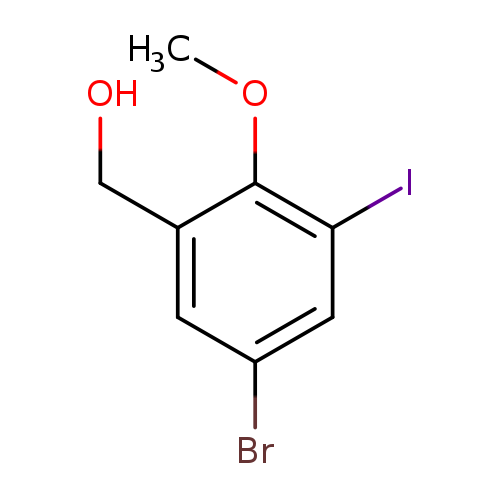 (5-Bromo-3-iodo-2-methoxyphenyl)methanol