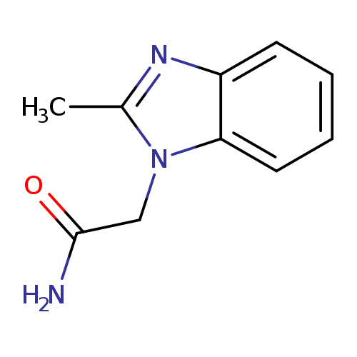 1H-Benzimidazole-1-acetamide,2-methyl-(9CI)