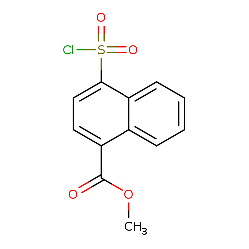 methyl 4-(chlorosulfonyl)naphthalene-1-carboxylate