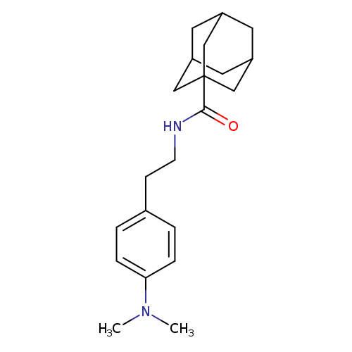 N-{2-[4-(dimethylamino)phenyl]ethyl}adamantane-1-carboxamide