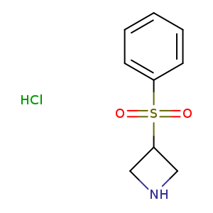 3-(benzenesulfonyl)azetidinehydrochloride