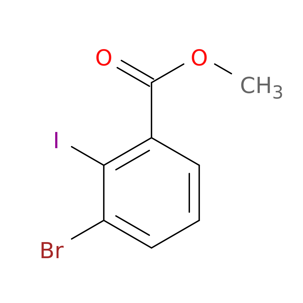 Benzoic acid, 3-bromo-2-iodo-, methyl ester