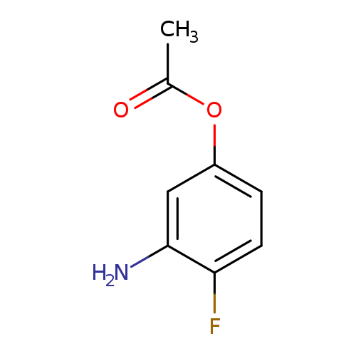 3-Amino-4-fluorophenyl acetate