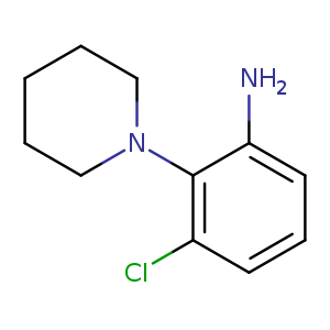 3-Chloro-2-piperidin-1-yl-phenylamine