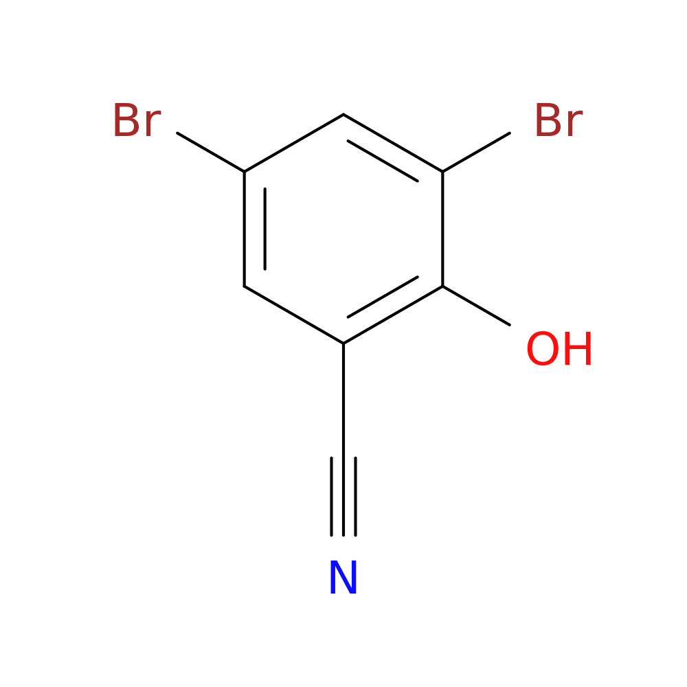 3,5-Dibromo-2-hydroxybenzonitrile