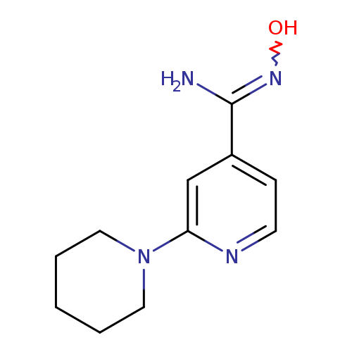 N'-hydroxy-2-(piperidin-1-yl)pyridine-4-carboximidamide