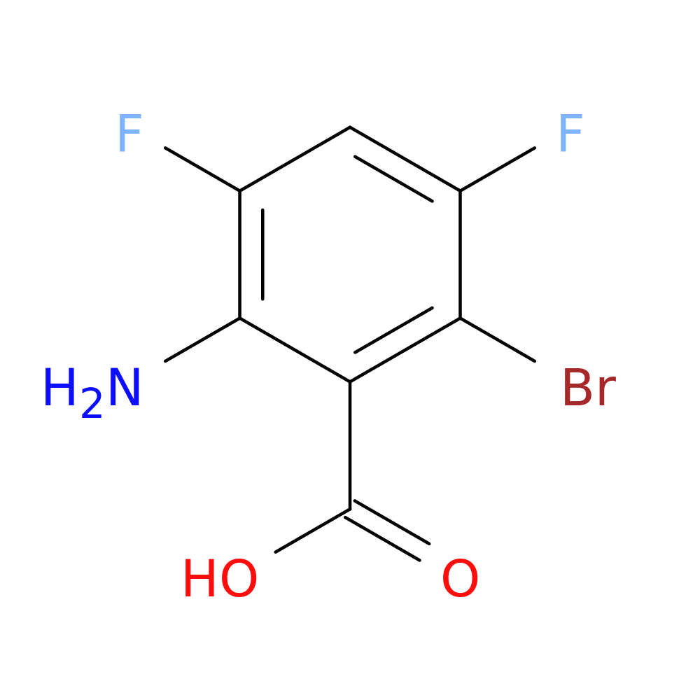2-Amino-6-Bromo-3,5-Difluorobenzoic Acid