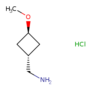 trans-3-Methoxycyclobutane-1-methamine hydrochloride