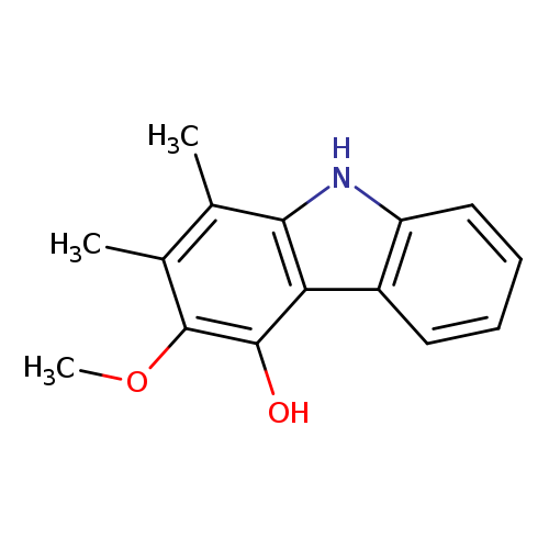 9H-Carbazol-4-ol,3-methoxy-1,2-dimethyl-