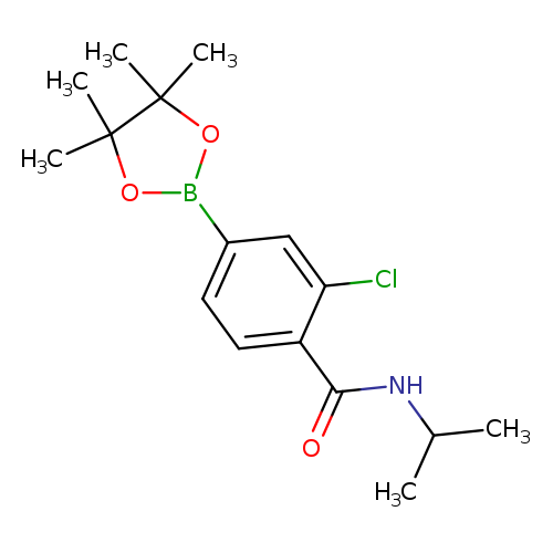 2-Chloro-n-isopropyl-4-(4,4,5,5-tetramethyl-[1,3,2]dioxaborolan-2-yl)-benzamide