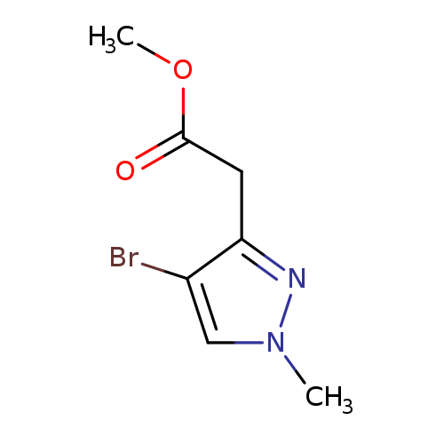 methyl 2-(4-bromo-1-methyl-1h-pyrazol-3-yl)acetate